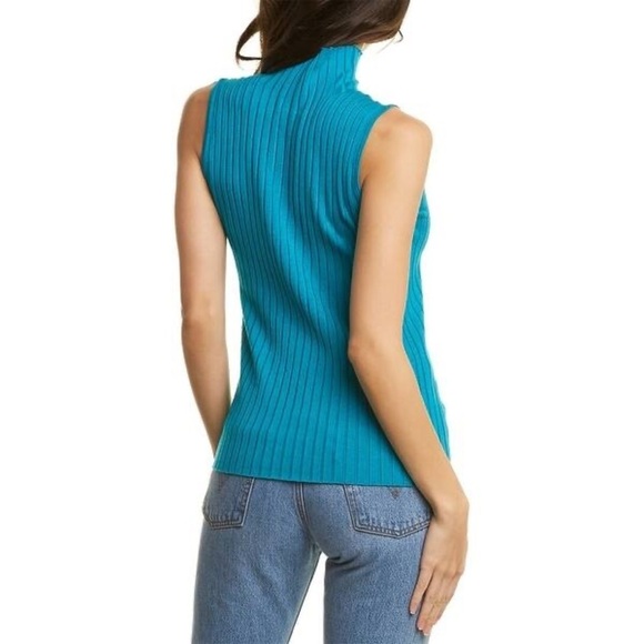 NEW 525 America Ribbed Knit Mock Neck Top Size Small - Picture 2 of 2